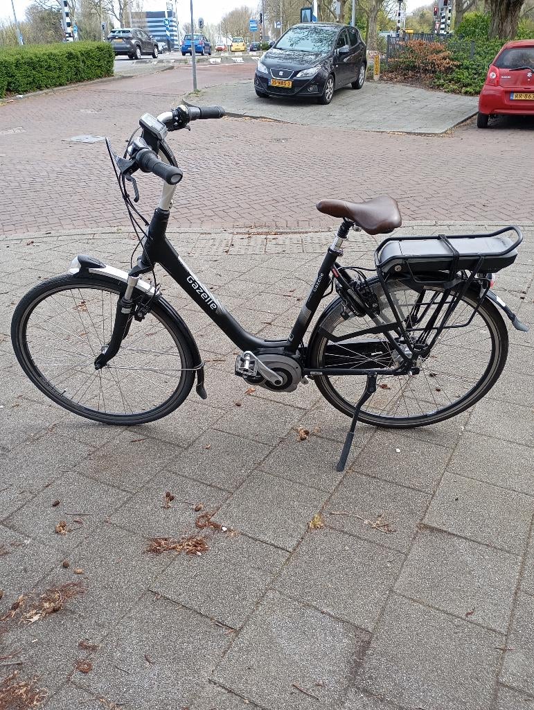 Elektrische fiets Gazelle Oranje -C7 voor dames, Ophalen, Minder dan 30 km per accu, Zo goed als nieuw, 51 tot 55 cm