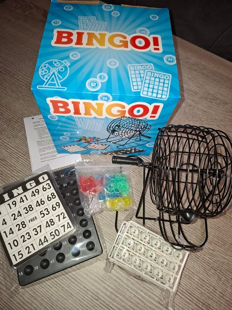 Bingo spel nieuw, Hobby en Vrije tijd, Gezelschapsspellen | Bordspellen, Ophalen of Verzenden, Nieuw