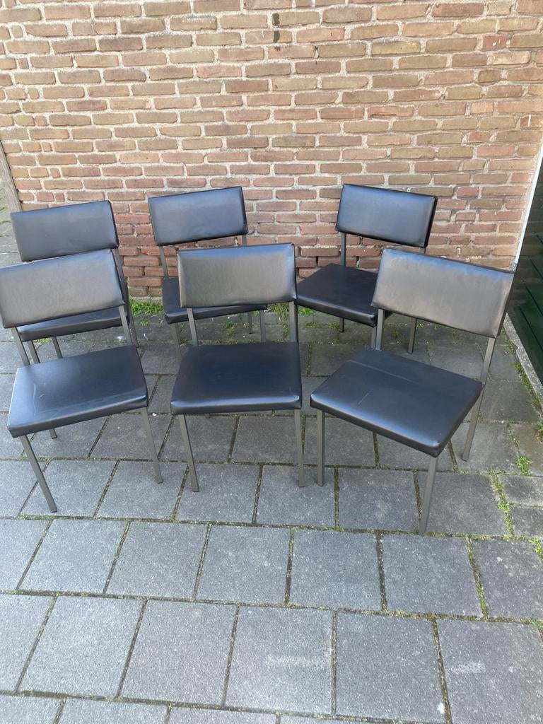 Gijs Van Der Sluis For Van Der Sluis stoelen, Ophalen of Verzenden, Zo goed als nieuw, Vijf, Zes of meer stoelen