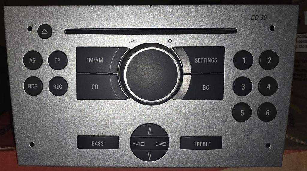 Opel CD 30 Autoradio - Origineel en Functioneel, Ophalen, Gebruikt