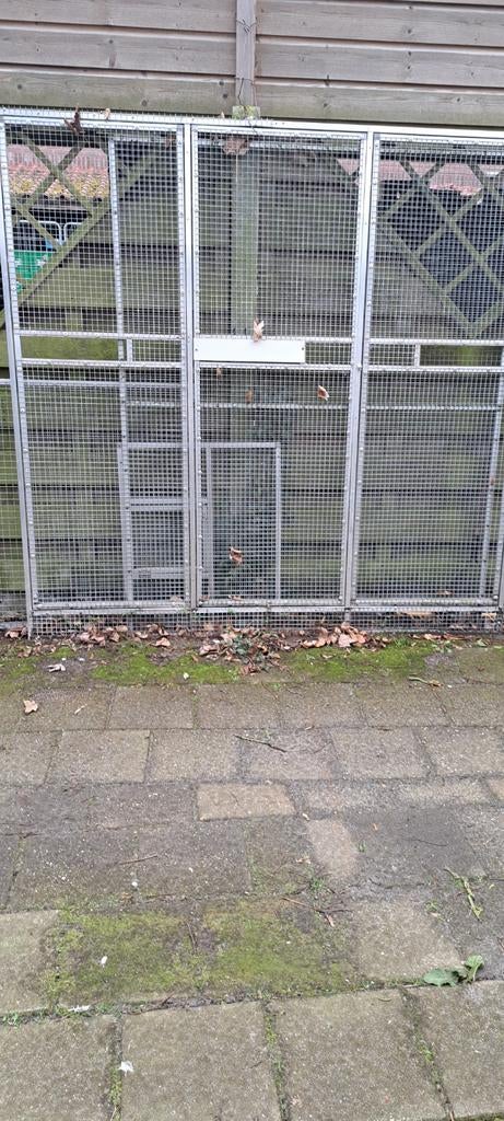 3 deurs paneel, Ophalen of Verzenden, Aluminium, Volière