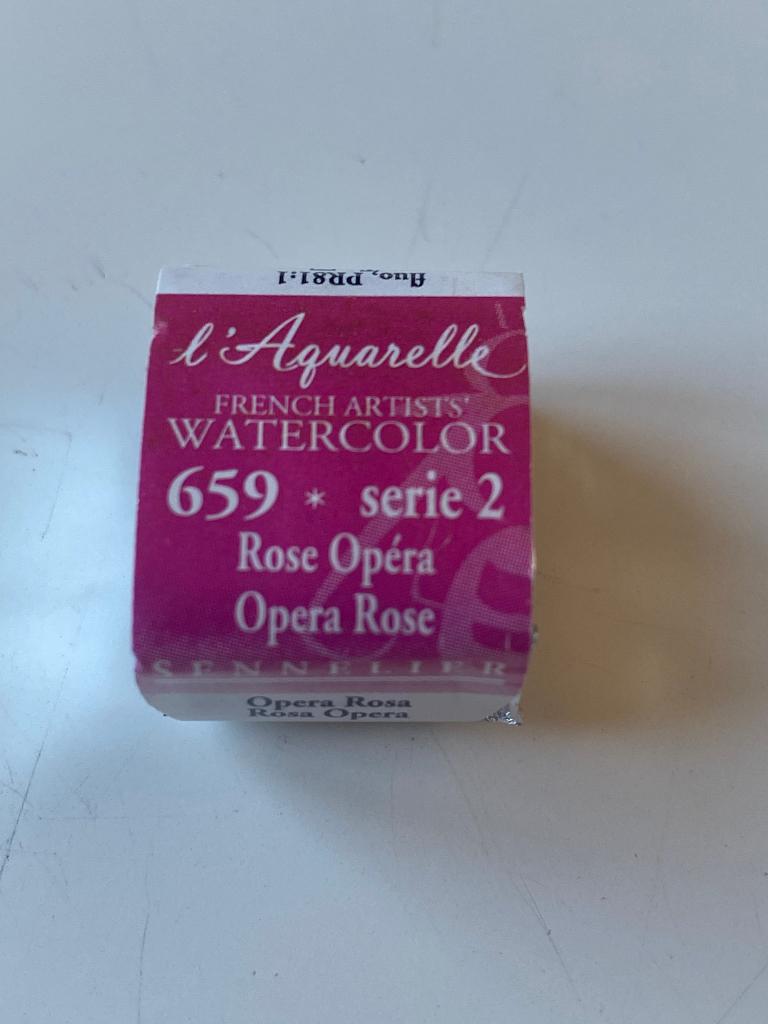 Sennelier half napje Opera Rose   Nieuw, Ophalen of Verzenden, Nieuw