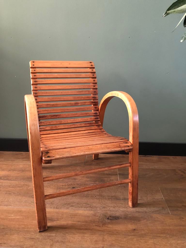 Retro Kibofa kinderstoeltje (jaren '50-'70), Kinderen en Baby's, Ophalen, Gebruikt, Overige typen