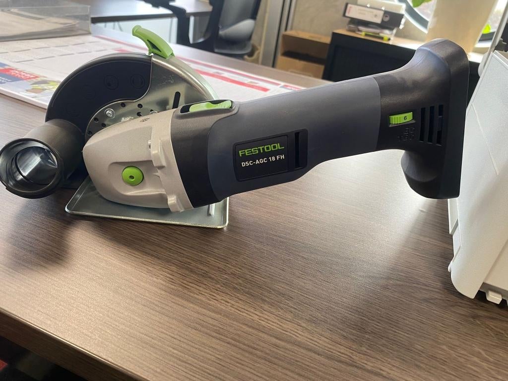 FESTOOL 576829 Accu Tegelslijper – NIEUW + GARANTIE, Ophalen, Nieuw, Minder dan 700 watt, Haakse handslijpmachine