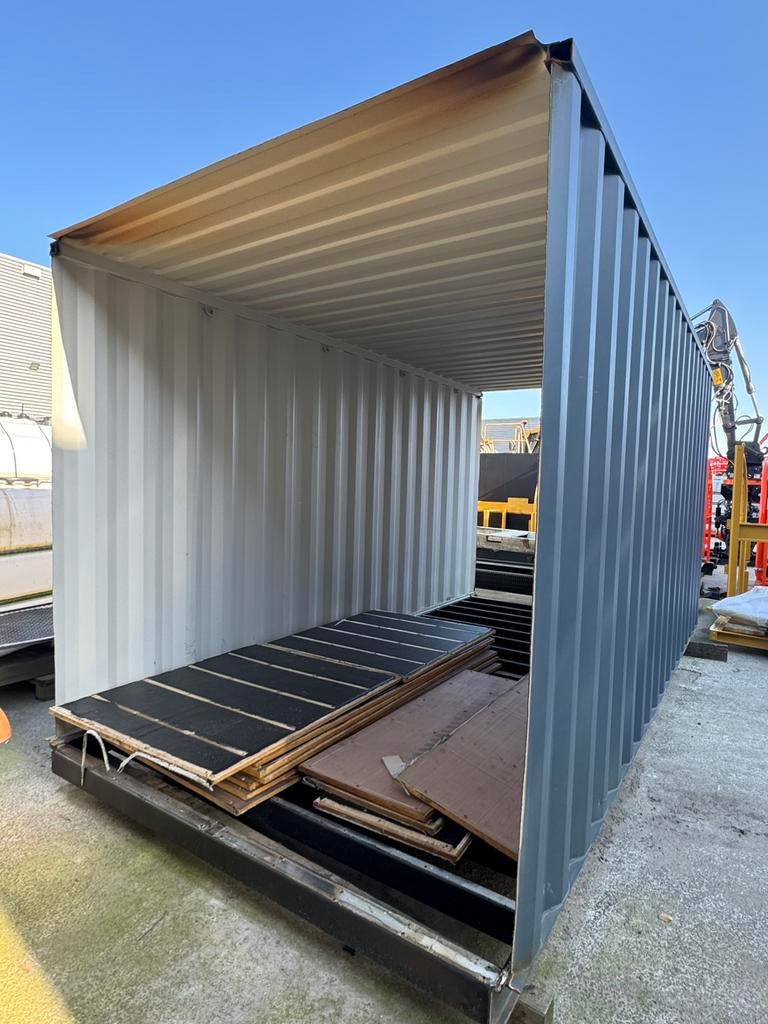 Container iso, Zakelijke goederen, Ophalen