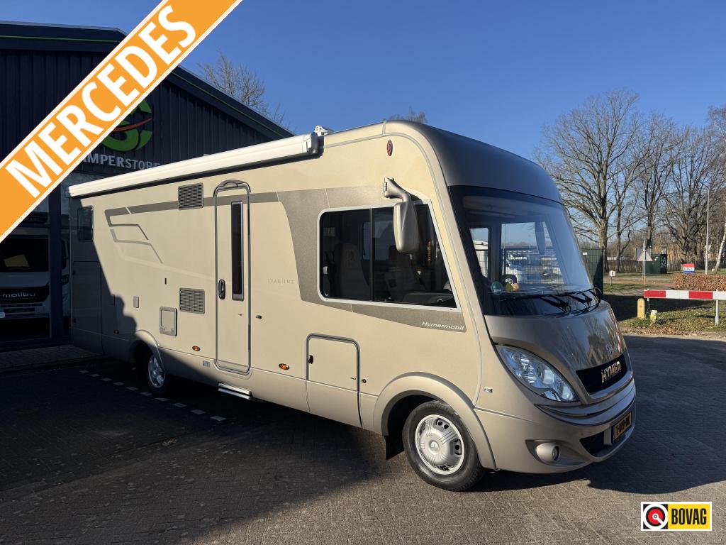Hymer B680 StarLine - Premium Full Option!, Caravans en Kamperen, Campers, Luifel, Vloeistofverwarming, 7 tot 8 meter, Diesel