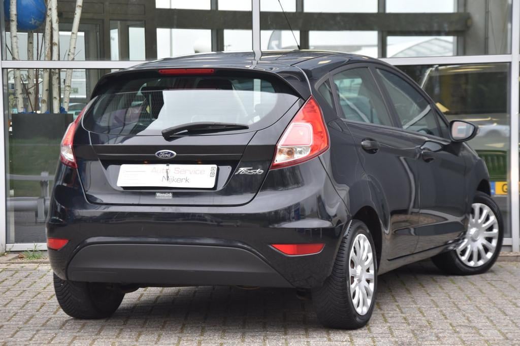 Ford Fiesta 1.0 Style airco Elek. Ramen Cd 5Drs. 1ste Eigena, Euro 5, Stof, Zwart, 525 kg