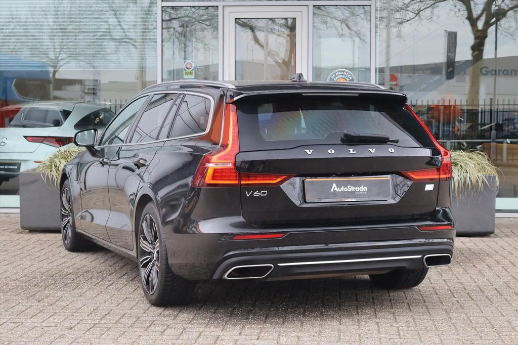 Volvo V60 T6 Business Pro Twin Engine 340pk AWD | Keyless |, Gebruikt, 4 cilinders, USB, Leder en Stof