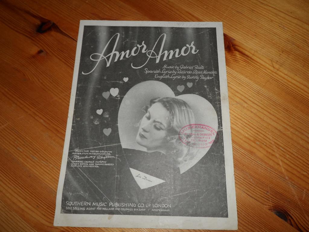 Amor amor - gabriel ruiz, Accordeon, Gebruikt, Ophalen of Verzenden, Artiest of Componist