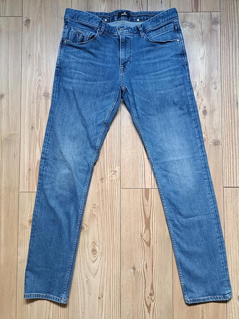 Vanguard stretch maat 35-34, Ophalen of Verzenden, Zo goed als nieuw, Blauw, W33 - W34 (confectie 48/50)