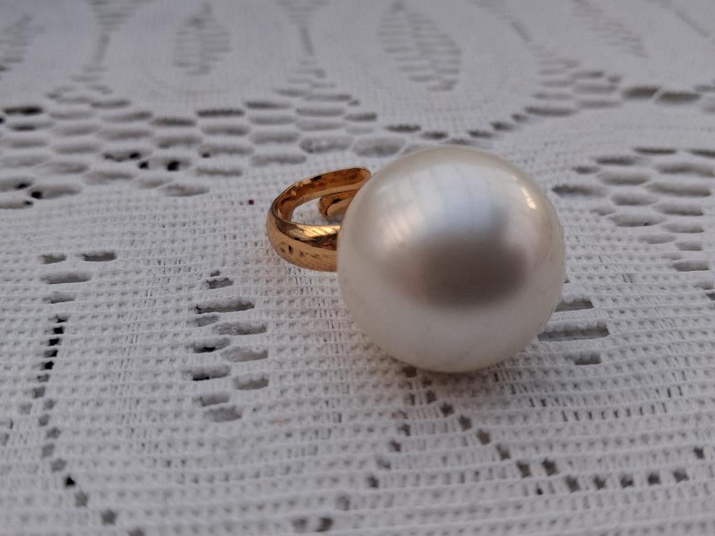 Vintage ring vanessa baroni, Verzenden, Overige materialen, Ring