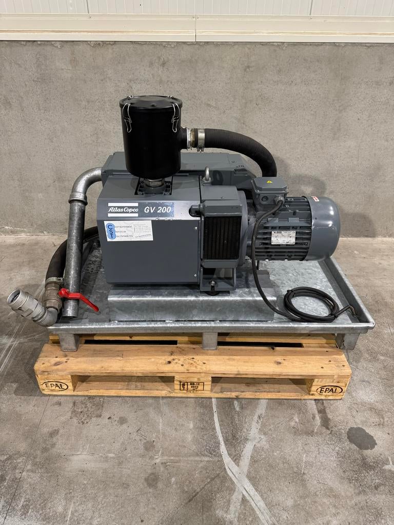 Atlas Copco GV 200 vacuümpomp / nieuwstaat, Ophalen, Zo goed als nieuw