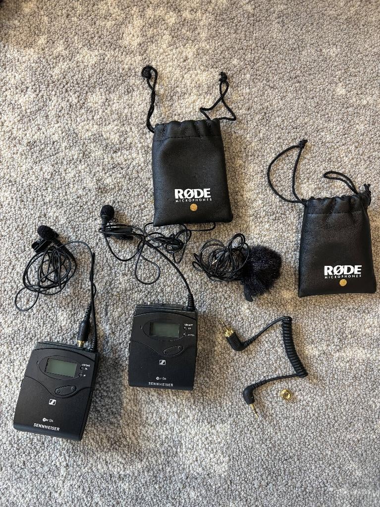 Sennheiser SK & EK 100 G4-1G8 bodpack transmitter & receiver, Ophalen, Zo goed als nieuw, Studiomicrofoon