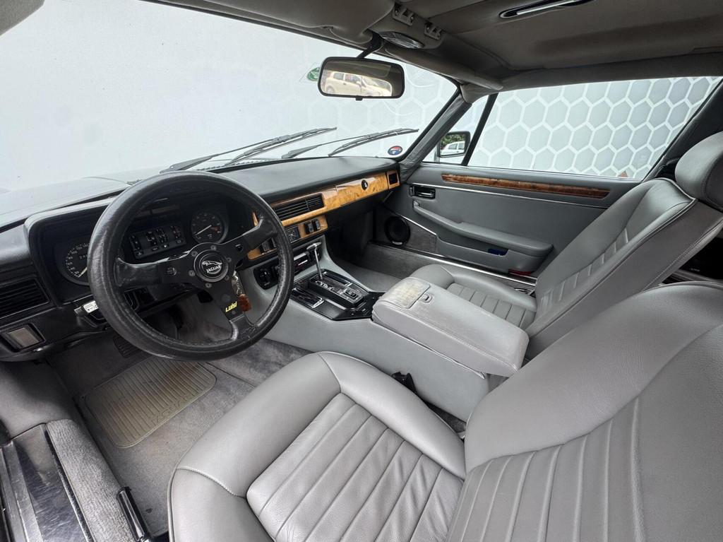 Jaguar XJS 5.3 V12 Coupé Cabrio Leer Unieke staat, Auto's, Jaguar, Automaat, Gebruikt, 4 stoelen, Zwart