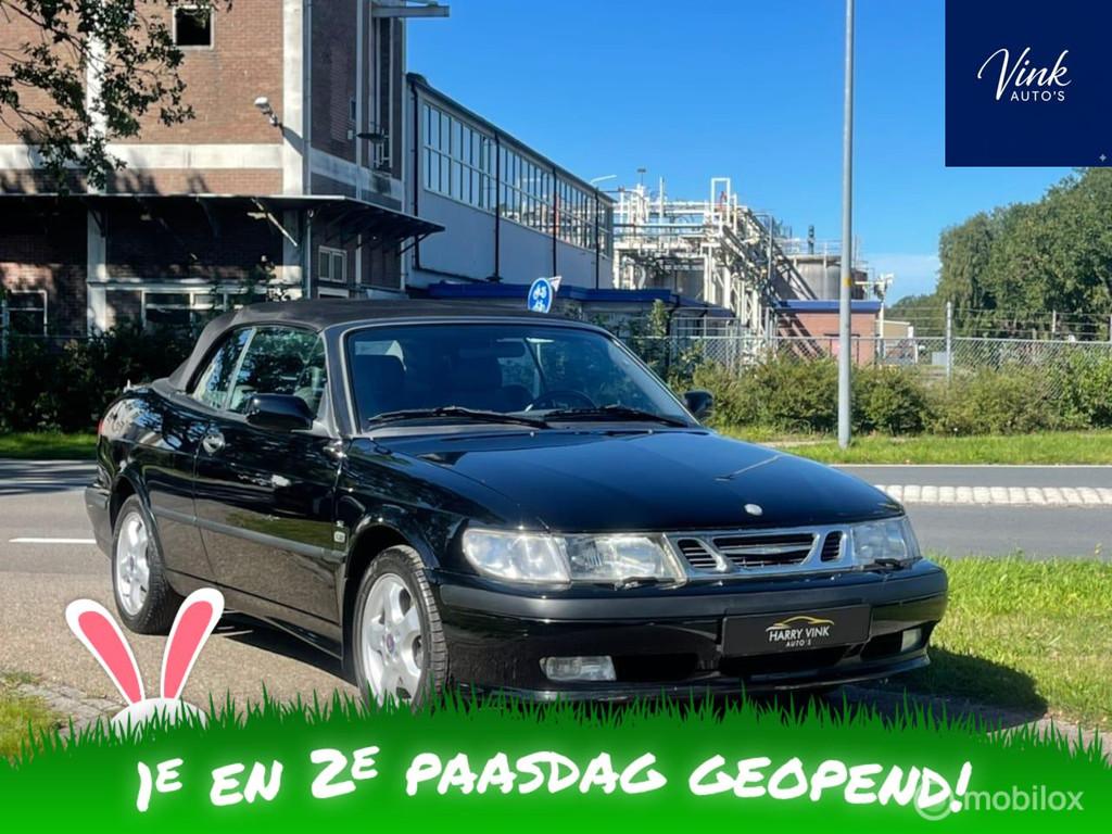 Saab 9-3 Cabrio 2.0t SE | Anniversary | Lederen Bekleding |, Voorwielaandrijving, Gebruikt, 4 cilinders, Stoelverwarming