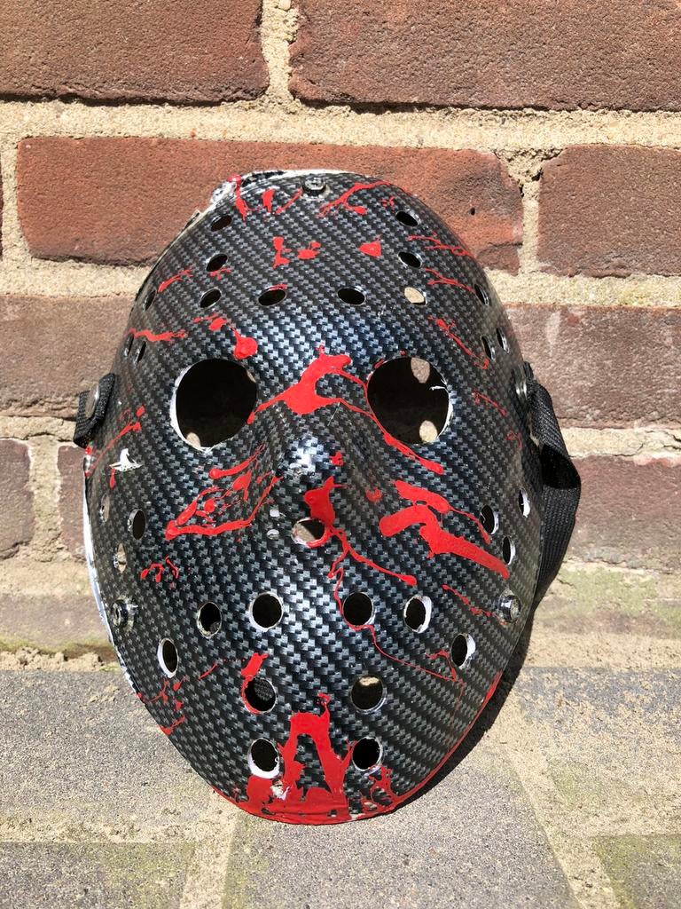 Santoso carbon look masker, Ophalen of Verzenden, Gebruikt