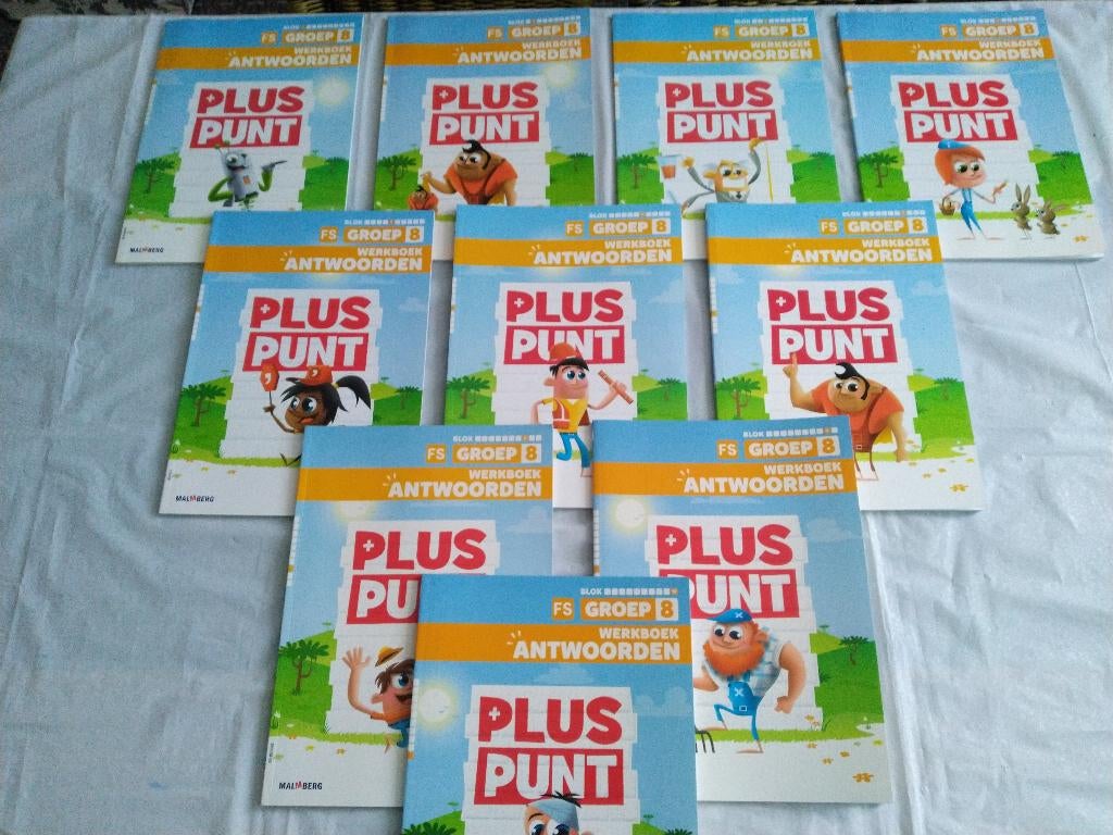 Pluspunt - Groep 8 - Antwoordenboek 8FS voor €55,00, Ophalen of Verzenden, Nieuw, Overige niveaus, Nederlands