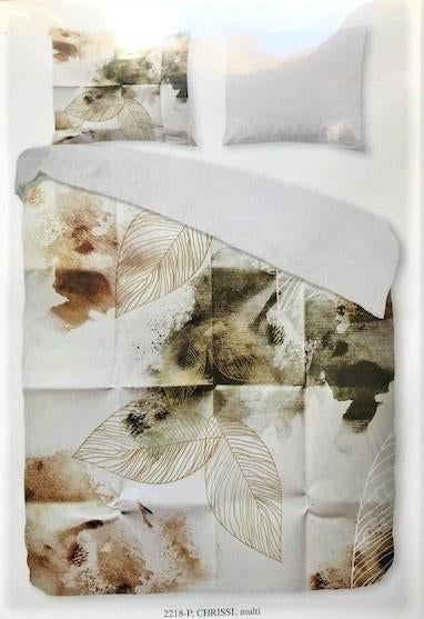 Nieuw: dekbedovertrek 240x200/220 lits-jumaux katoen wit, Wit, Dekbedovertrek, Ophalen of Verzenden, Nieuw