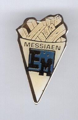 Messiaen EM puntzak patat/ friet PIN ( BLAD5_531 ), Verzenden, Nieuw, Merk, Speldje of Pin