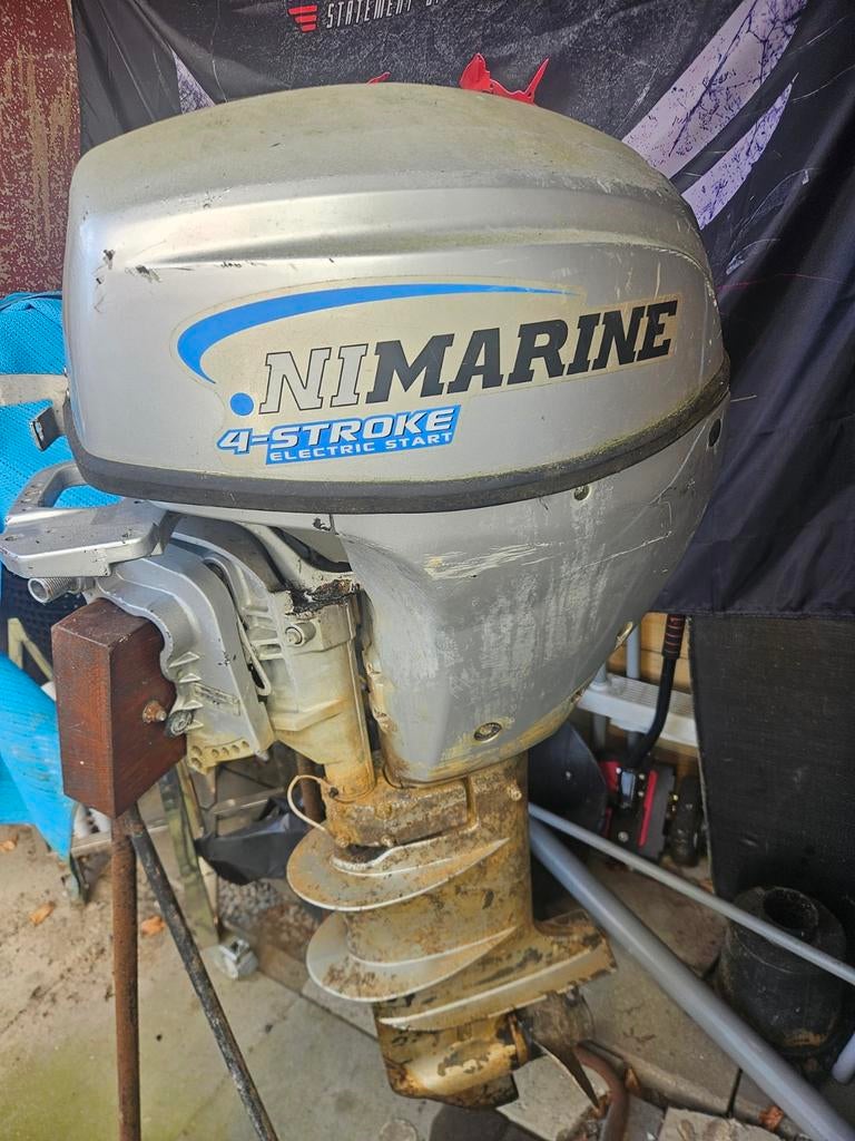 Nimarine 9.9pk 4 tact voor onderdelen, Watersport en Boten, Ophalen