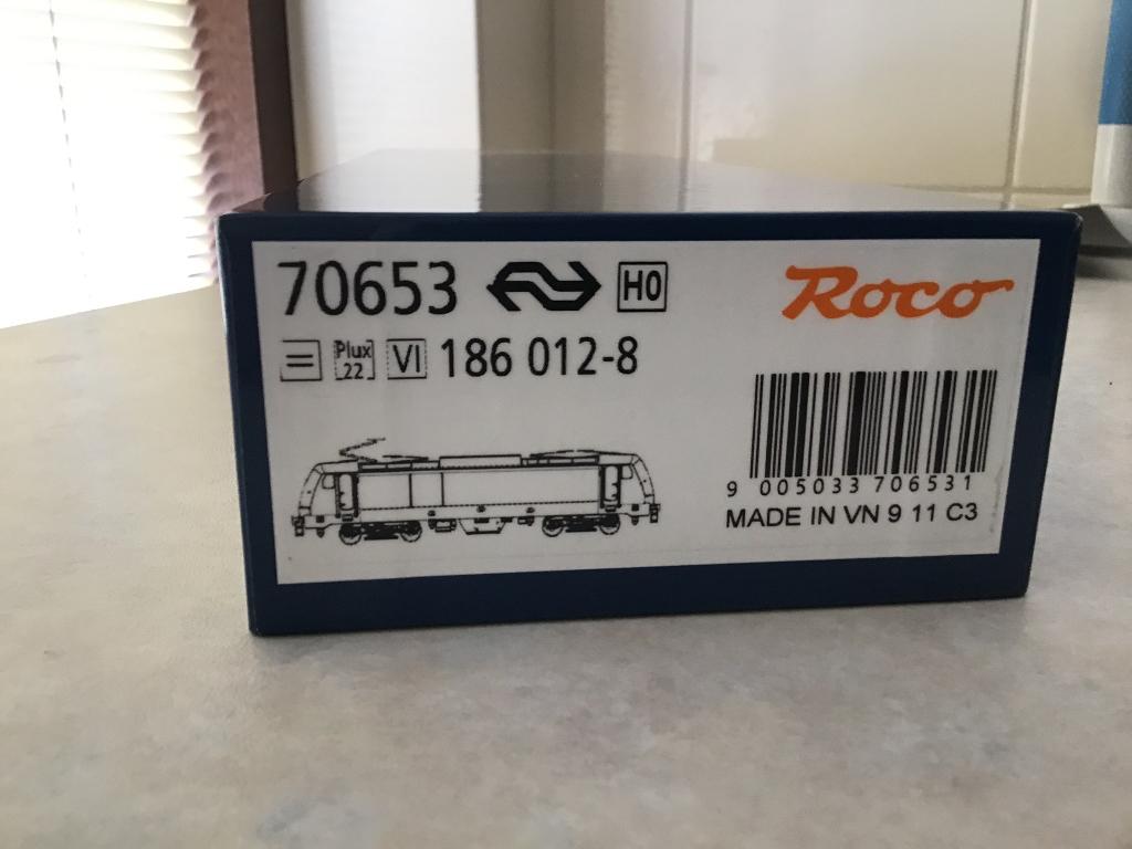 Roco BR 186 nieuw in doos, Verzenden, Analoog, Nieuw, Roco