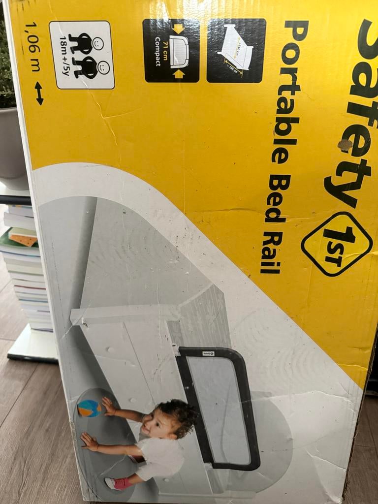 Safety 1st Draagbaar Bedhekje - 106 cm, Overige materialen, Overige typen, Nieuw, 100 tot 115 cm