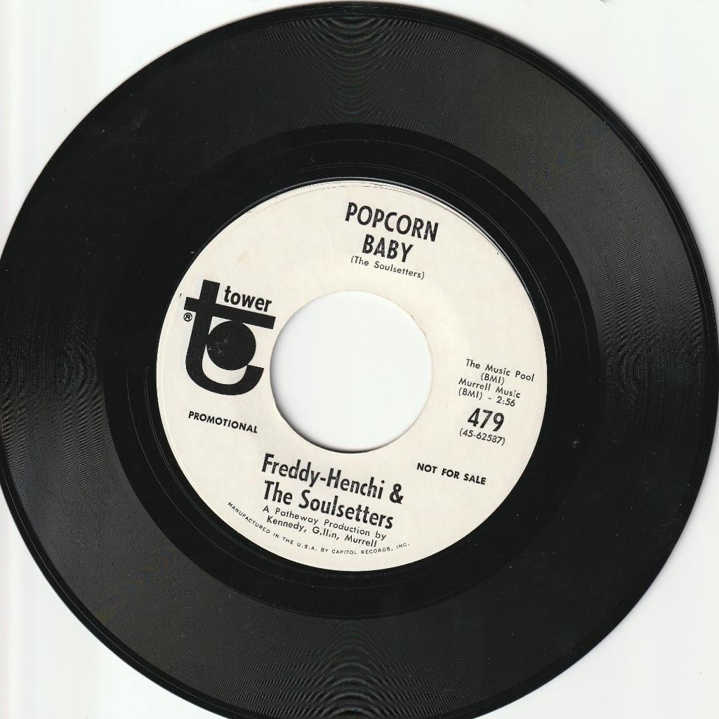 Freddy-Henchi/Soulsetters-Folsom Prison/Popcorn Baby FUNK, Ophalen, Gebruikt, R&B en Soul