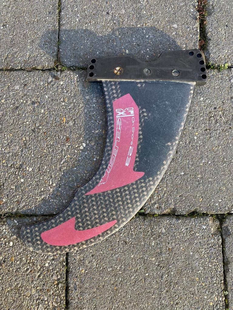 Select Carbon onshore 23 cm wave vin (windsurf powerbox), Ophalen of Verzenden, Gebruikt