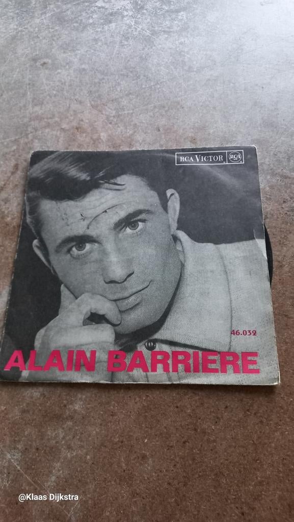 Alain Barriere Ma Vie, Ophalen of Verzenden