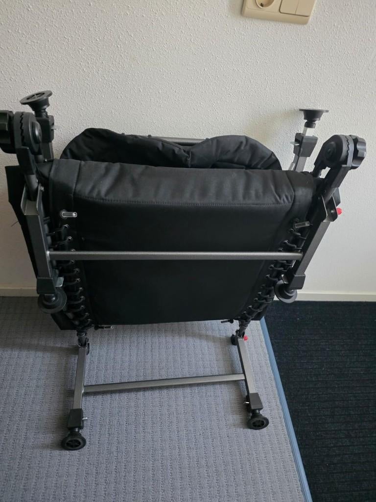 Karper stretcher / inklap bed met dik matras 2 meter, Ophalen, Zo goed als nieuw, Overige typen