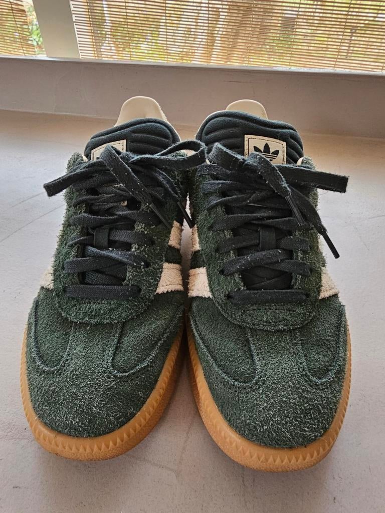 Adidas Samba OG maat 40 donkergroen, Ophalen of Verzenden, Zo goed als nieuw, Groen, Sneakers of Gympen