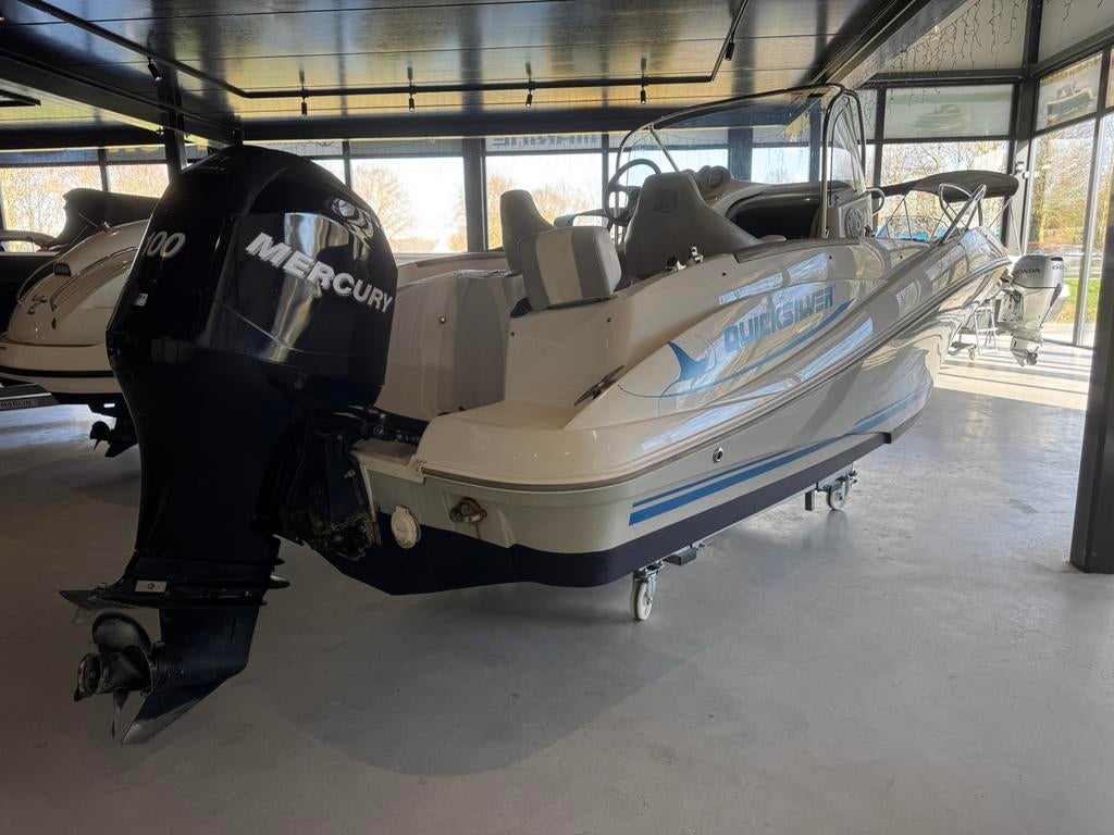 Quicksilver 555 Commander - Mercury 100pk EFI, 70 pk of meer, Info@admiraal-watersport.nl, Gebruikt, Westrak 15