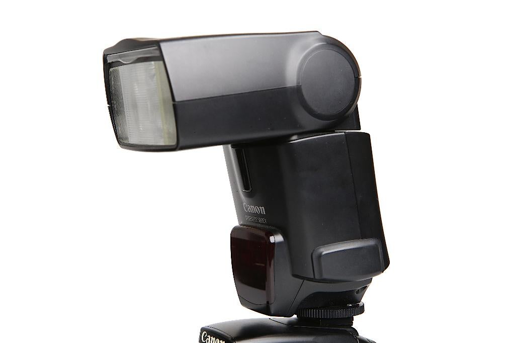 Canon Speedlite 580 EX flitser met 1 jaar garantie, Verzenden, Zo goed als nieuw, Canon, Kantelbaar