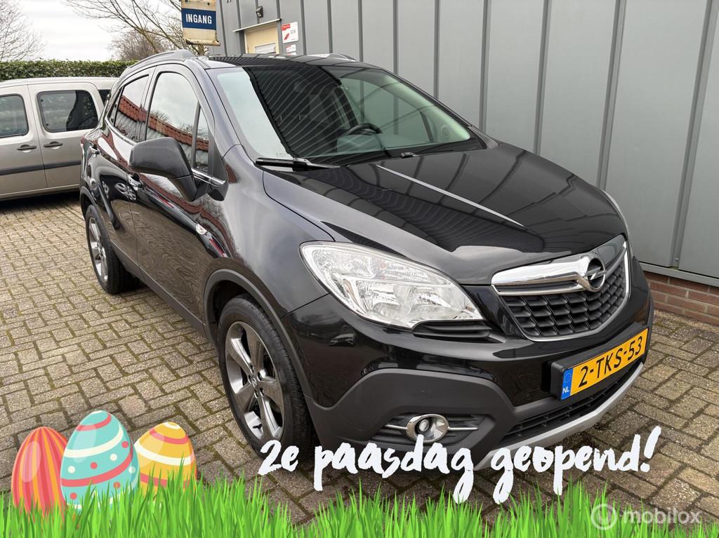 Opel Mokka 1.4 T Cosmo, Euro 5, 15 km/l, Gebruikt, Leder en Stof