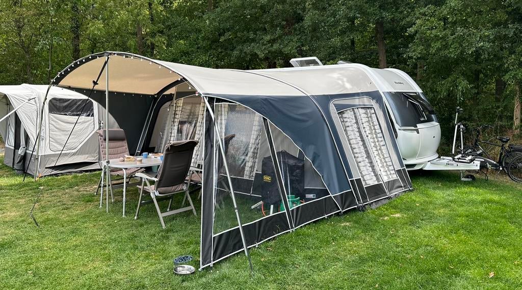 Unico 10.1 Carbon Blue  MILAAN met luifel( losse zijwanden), Caravans en Kamperen, Ophalen, Zo goed als nieuw