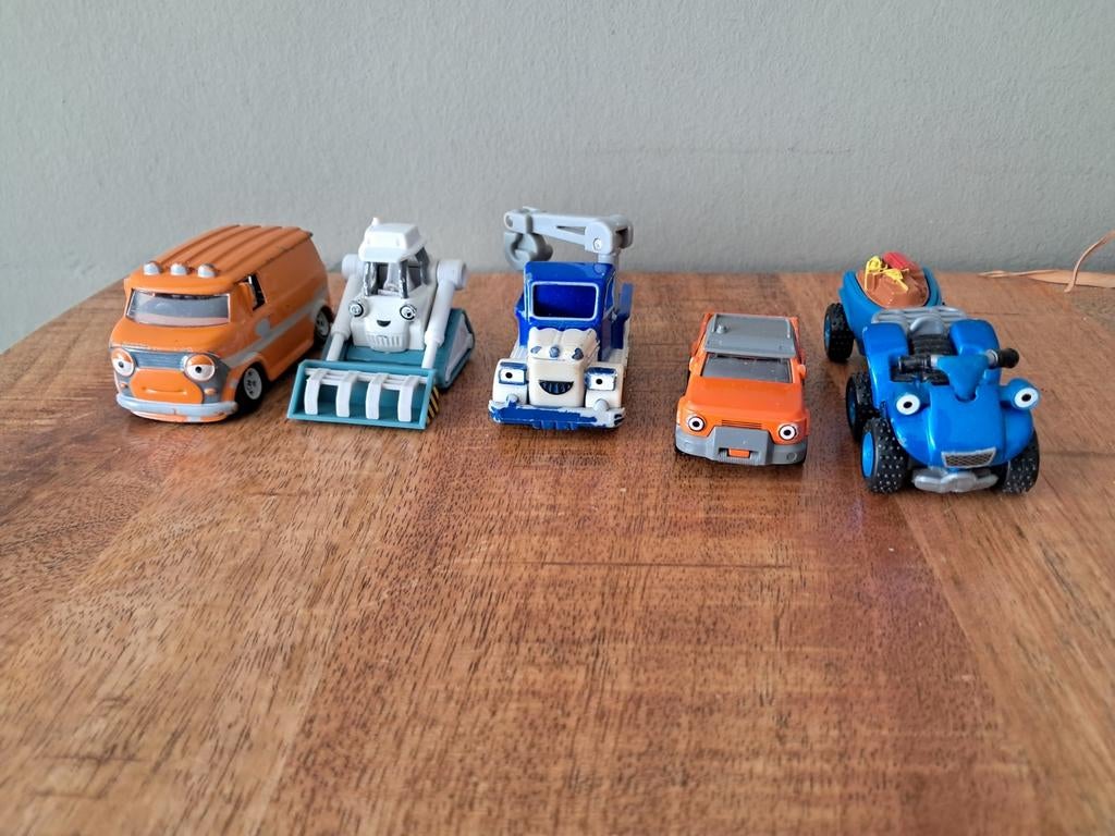 Bob de Bouwer Voertuigen Set - 5 Stuks, Ophalen of Verzenden, Gebruikt
