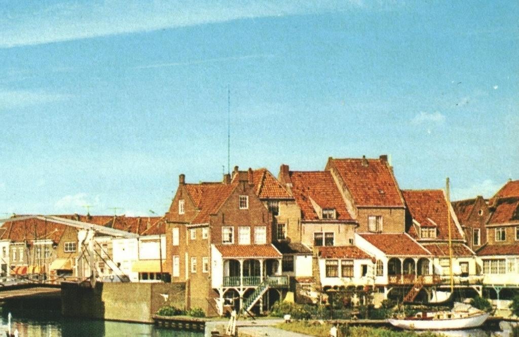 802351 Enkhuizen NH 1970 Gelopen met Postzegel, Ophalen of Verzenden, 1960 tot 1980, Gelopen, Noord-Holland