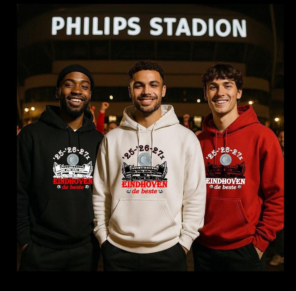 PSV Landskampioen 2026 Hoodie/Shirt - Eindhoven de Beste, Ophalen of Verzenden, Nieuw