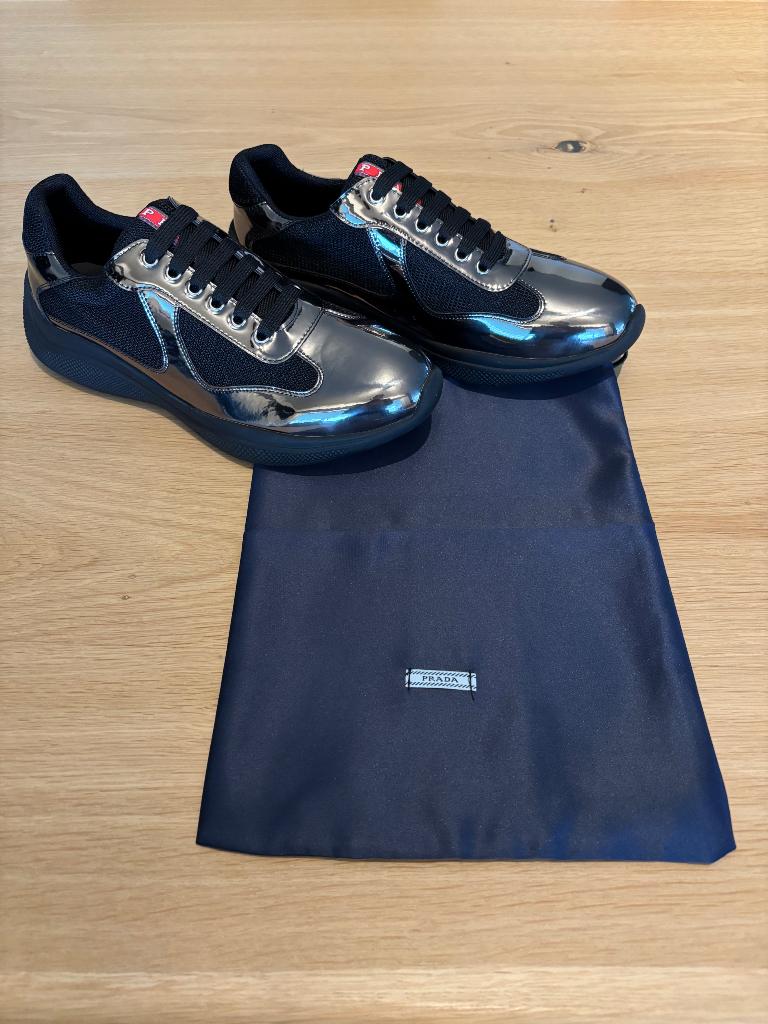 Prada America’s Cup schoenen | NIEUW, Zwart, Nieuw, Ophalen of Verzenden, Sneakers of Gympen