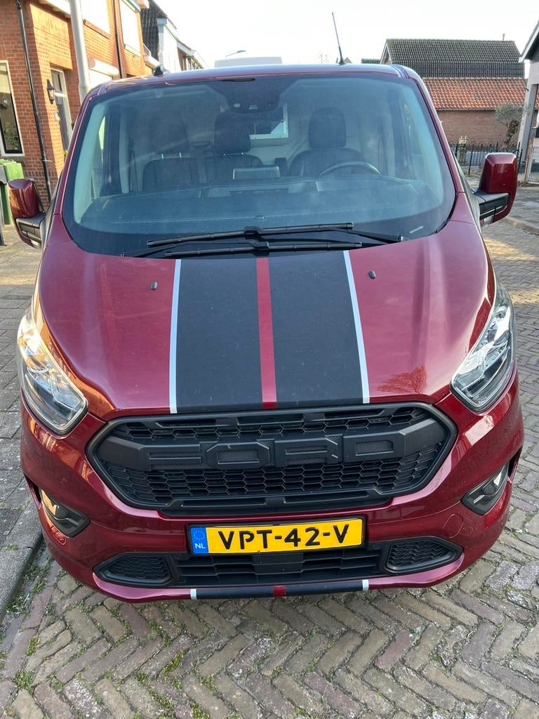 Ford Transit Custom GB 2.0 Tdci 185PK 320 L2h1 Automaat 2022, Auto's, 1995 cc, 4 cilinders, 1850 kg, 14 km/l