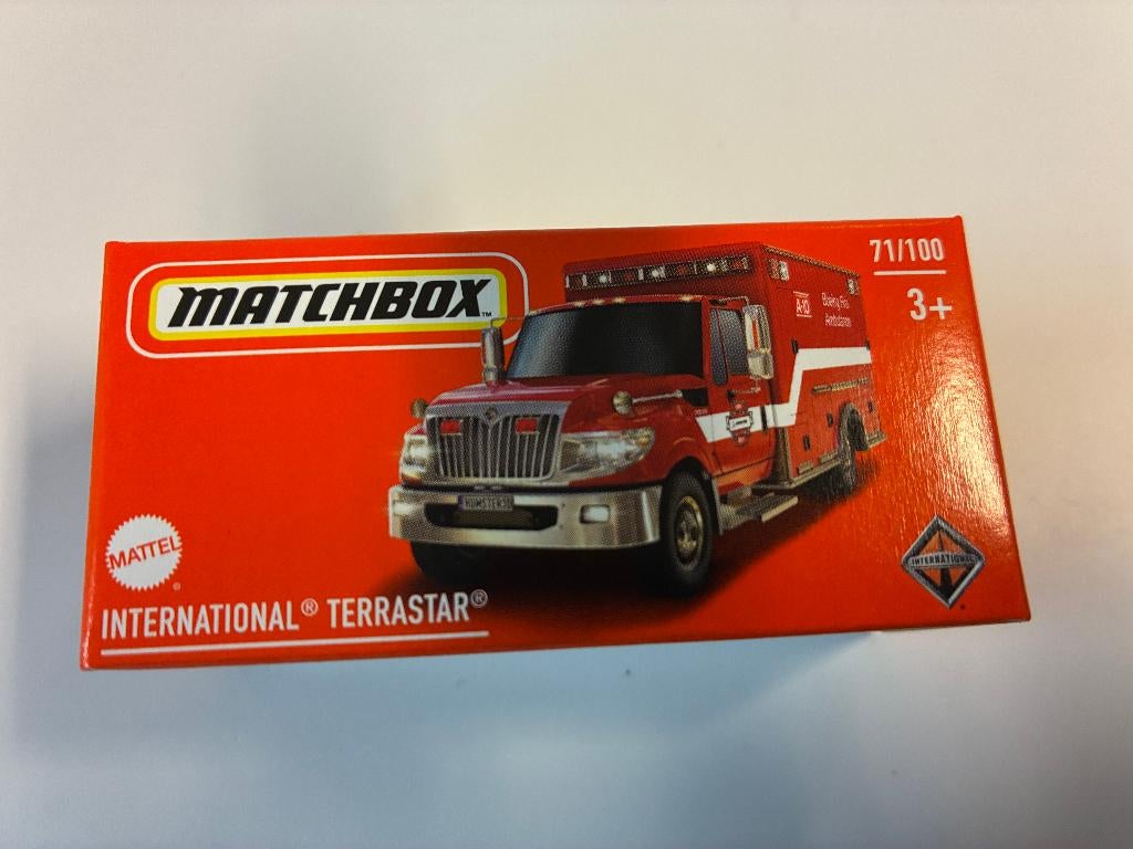 89855: International Terrastar - Matchbox, Nieuw, Ophalen of Verzenden, Gondel 1, 1186MJ Amstelveen, Service.nl@mattel.com