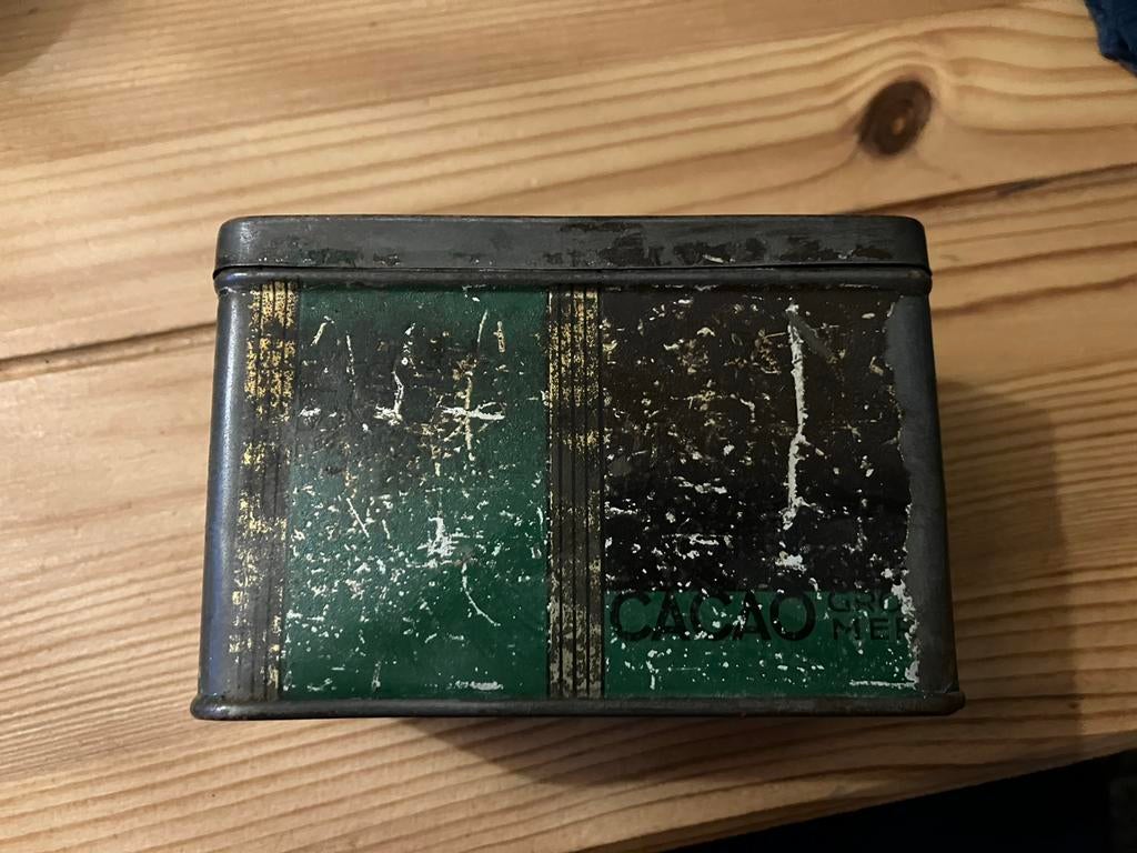 Blikje De Gruyter cacao, Verzamelen, Ophalen of Verzenden, Zo goed als nieuw, Overige