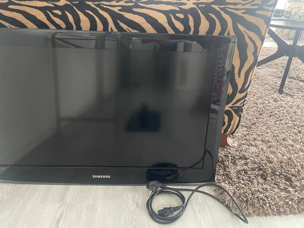 Zwarte samsung tv, Audio, Tv en Foto, Televisies, Ophalen, Gebruikt, 50 Hz, Samsung