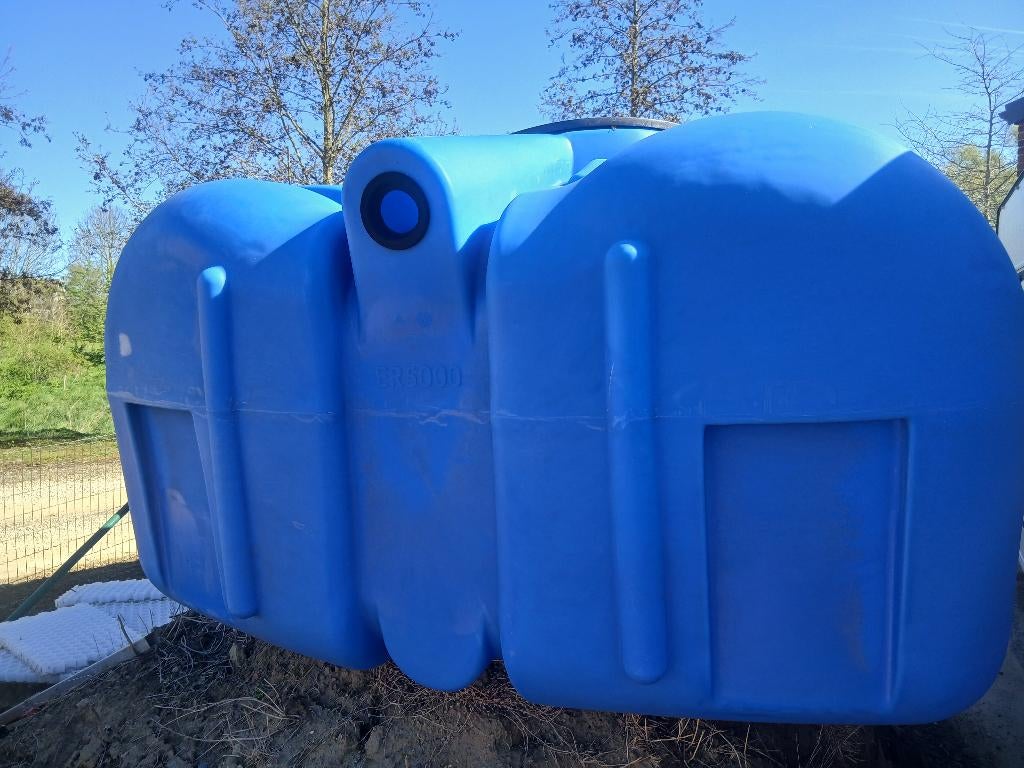 Regenwater tank 5000liter DS Plastics, Tuin en Terras, Regentonnen, 150 liter of meer, Ophalen of Verzenden, Nieuw, Kunststof