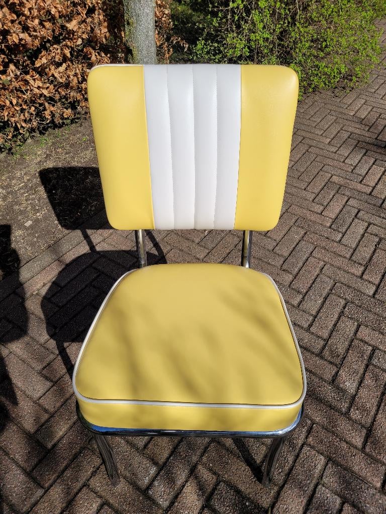 Amerikaanse Bel Air diner stoel CO-24 fifties sixties retro, Ophalen, Zo goed als nieuw, Amerikaanse fifties sixties retro, Eén
