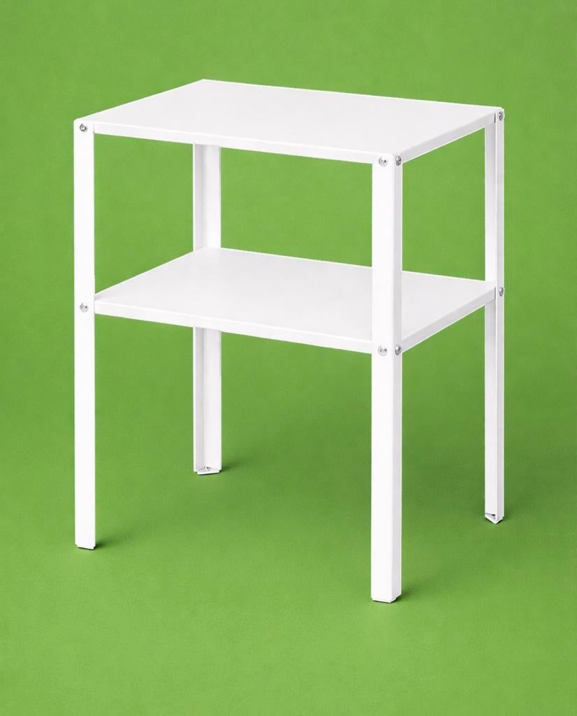 Te Koop Ikea Nachtkastje 2 Stuks KNARREVIK, Huis en Inrichting, Ophalen, Gebruikt, Minder dan 45 cm, Metaal of Aluminium