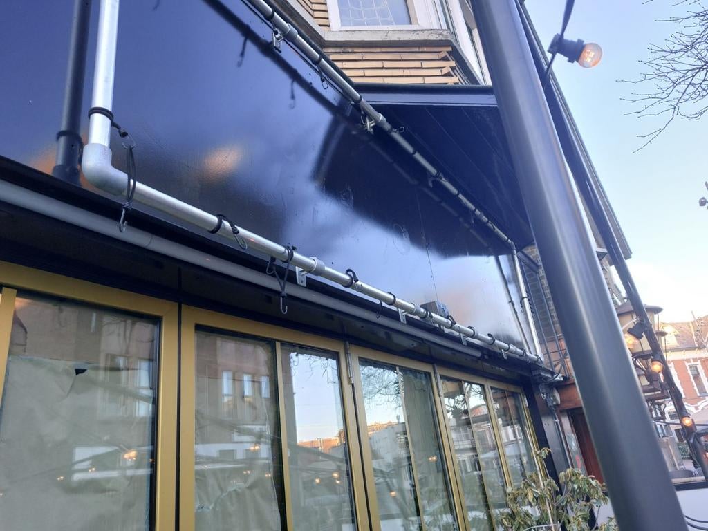 Reclame frame / spandoek frame incl elastiek haken, Ophalen, Markies