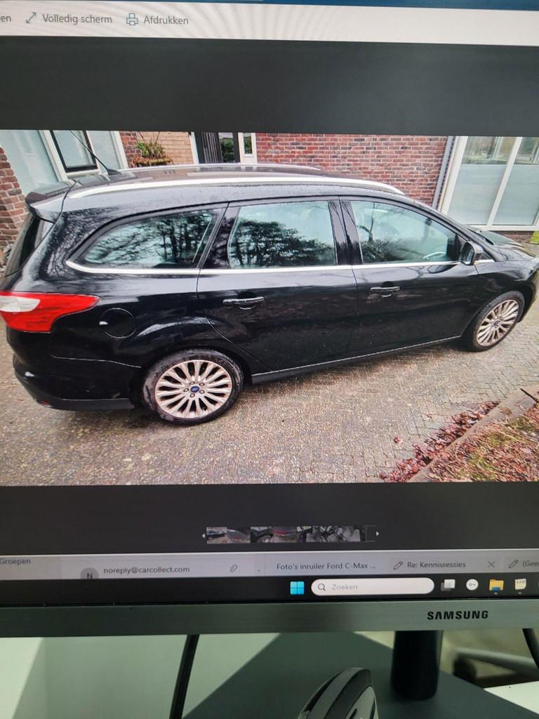 Ford Focus Wagon 1.6 TI-VCT First Edition | Climate Control, 125 pk, Gebruikt, 4 cilinders, Leder en Stof