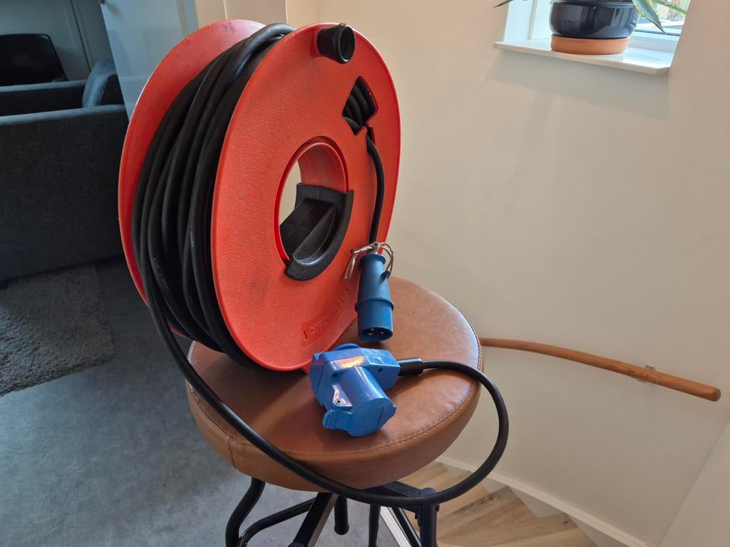 Camping stroomkabel, Caravan, Camper en kamperen, Caravans en Kamperen, Ophalen of Verzenden