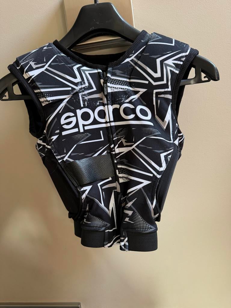 Sparco Kart Bodyprotector Kinderen Maat 140, Sport en Fitness, Karting, Ophalen of Verzenden, Zo goed als nieuw, Kleding of Schoenen